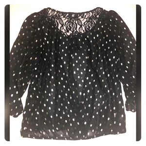 Black and gold dress shirt